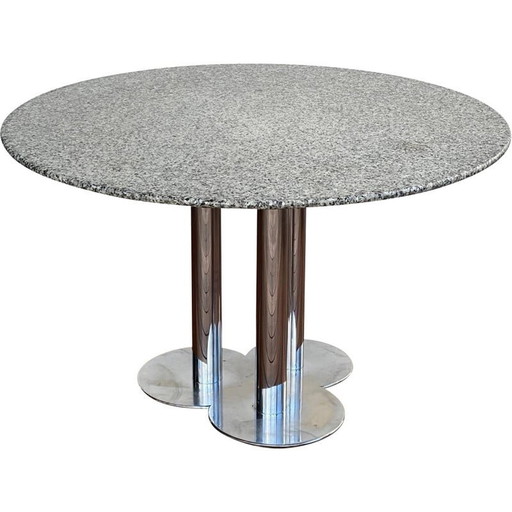 Vintage Trifoglio tafel door Sergio Asti voor Poltronova, 1970