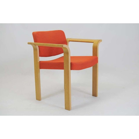 Image 1 of Set van zes vintage fauteuils van Rud Thygesen en Johnny Sorensen voor Magnus Olesen, 1970