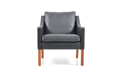 Model 2207 fauteuil van Børge Mogensen voor Fredericia, jaren 1960