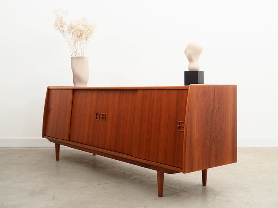 Image 1 of Teakhouten dressoir, Deens ontwerp, 1970S, Fabrikant: Aerthoj Jensen & Molholm Herning