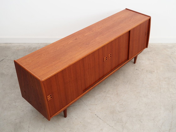 Image 1 of Teakhouten dressoir, Deens ontwerp, 1970S, Fabrikant: Aerthoj Jensen & Molholm Herning