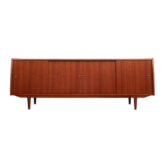 Image 1 of Teakhouten dressoir, Deens ontwerp, 1970S, Fabrikant: Aerthoj Jensen & Molholm Herning