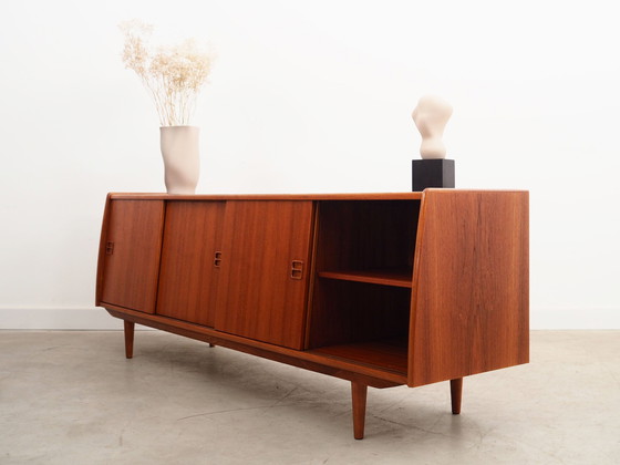 Image 1 of Teakhouten dressoir, Deens ontwerp, 1970S, Fabrikant: Aerthoj Jensen & Molholm Herning