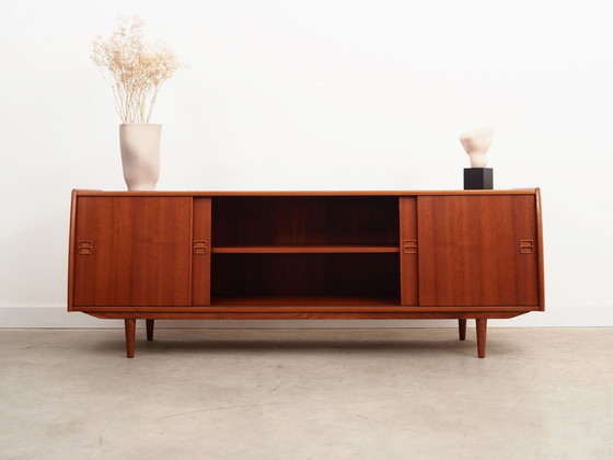 Image 1 of Teakhouten dressoir, Deens ontwerp, 1970S, Fabrikant: Aerthoj Jensen & Molholm Herning