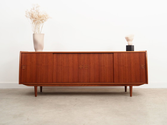 Image 1 of Teakhouten dressoir, Deens ontwerp, 1970S, Fabrikant: Aerthoj Jensen & Molholm Herning