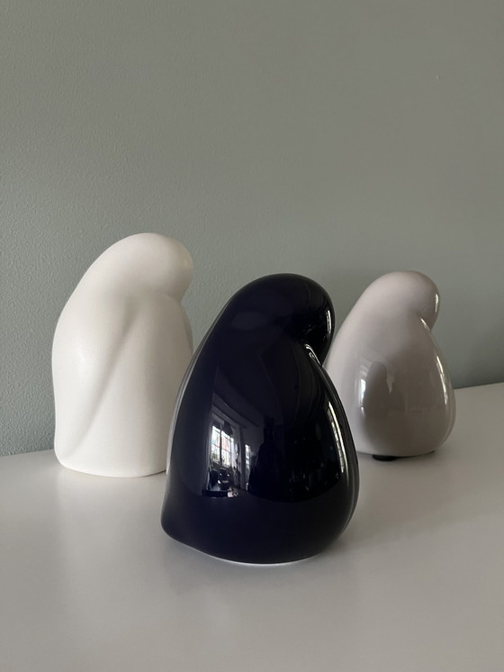 Image 1 of Vitra resting bird small blauw