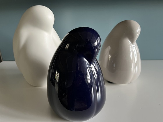 Image 1 of Vitra resting bird small blauw