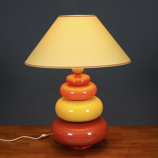 Vintage Louis Drimmer XL tafel lamp.