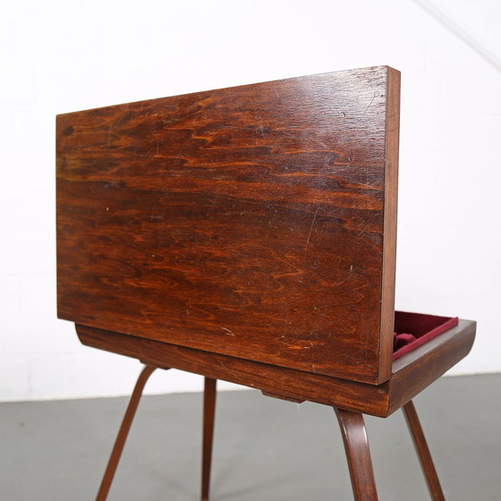 Image 1 of Vintage besteklade console