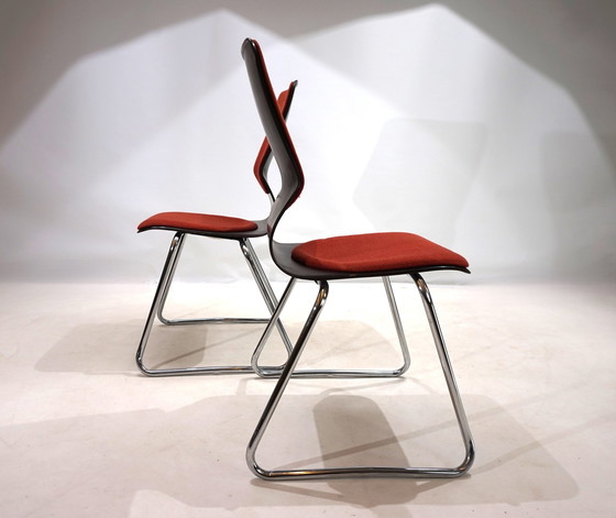 Image 1 of Flötotto Set van 2 Pagwood Stoelen Door Elmar Flötotto