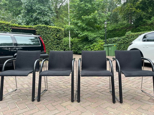 4x Thonet S320 Stoelen