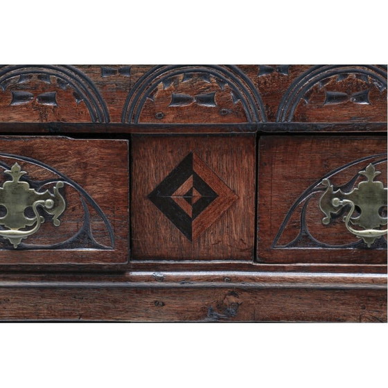 Image 1 of Vintage biedermeier highboard, Duitsland 1840