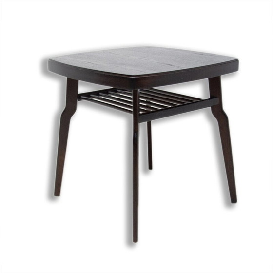 Image 1 of Vintage eiken salontafel voor Jitona, Tsjecho-Slowakije 1950