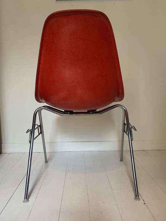 Image 1 of Eames Dss stoel van glasvezel, Herman Miller