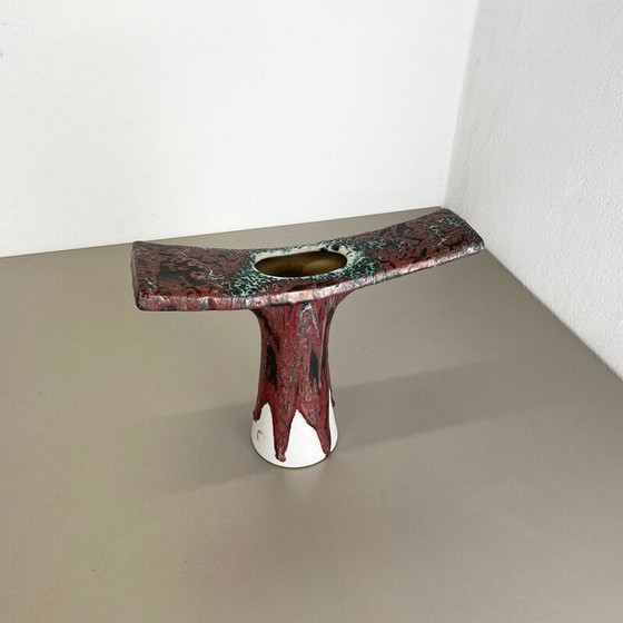 Image 1 of Vintage vaas van lavaceramiek voor Otto Ceramic, Duitsland 1970