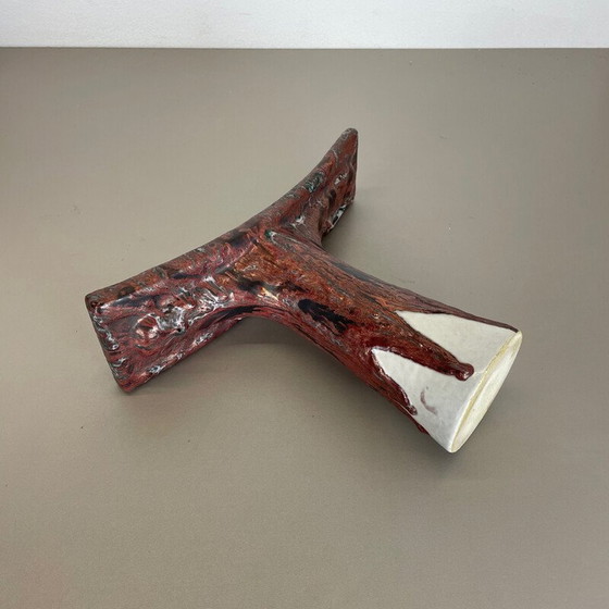 Image 1 of Vintage vaas van lavaceramiek voor Otto Ceramic, Duitsland 1970