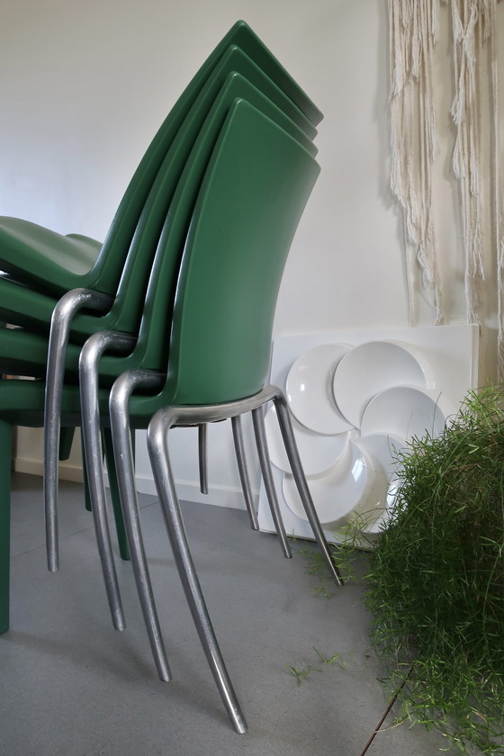 Image 1 of 4x Vitra Philippe Starck ‘Louis 20’ Stoelen