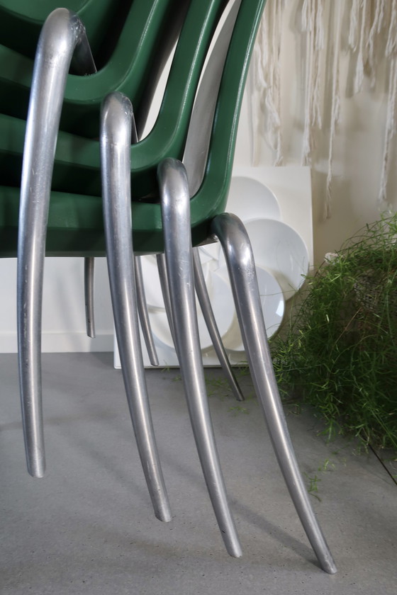 Image 1 of 4x Vitra Philippe Starck ‘Louis 20’ Stoelen