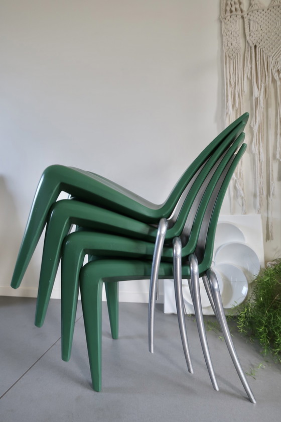 Image 1 of 4x Vitra Philippe Starck ‘Louis 20’ Stoelen