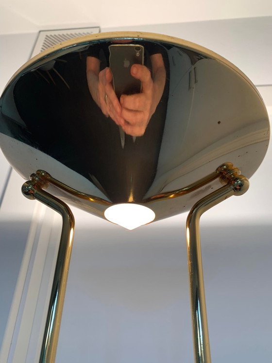 Image 1 of Vintage messing vloerlamp