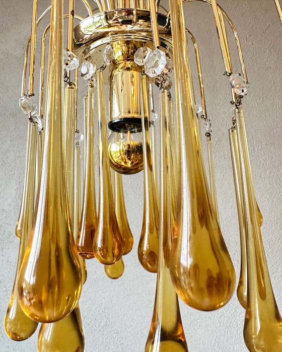 Image 1 of Vintage teardrop hanglamp