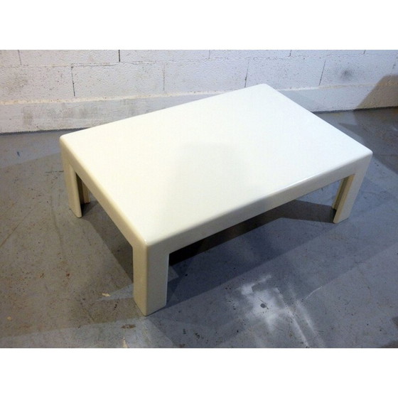 Image 1 of Vintage gelakt houten salontafel