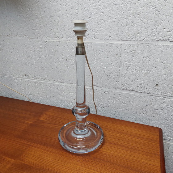 Image 1 of Vintage Glazen Lampvoet Holmegaard 