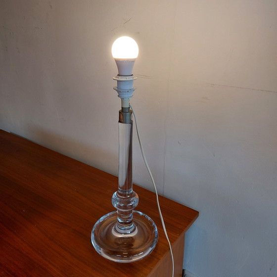 Image 1 of Vintage Glazen Lampvoet Holmegaard 