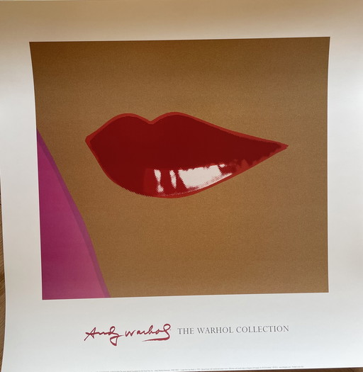 Andy Warhol (1928-1987), ( Lips Book c.1975), copyright 2006 The Andy Warhol Foundation for the Visual