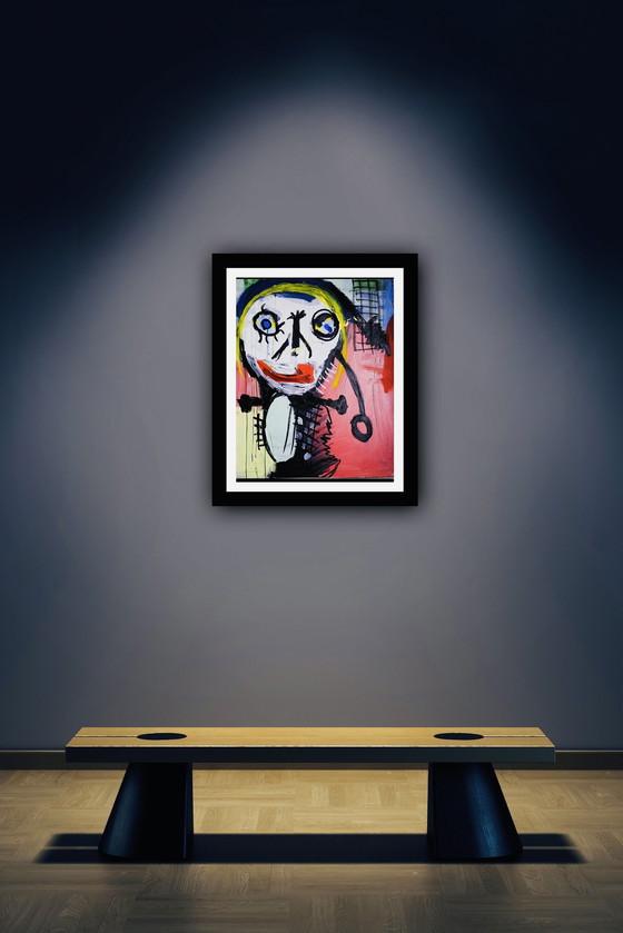 Image 1 of Paul Indrek Kostabi:  “Grade School, 2012, Handgesigneerd, 58/75".