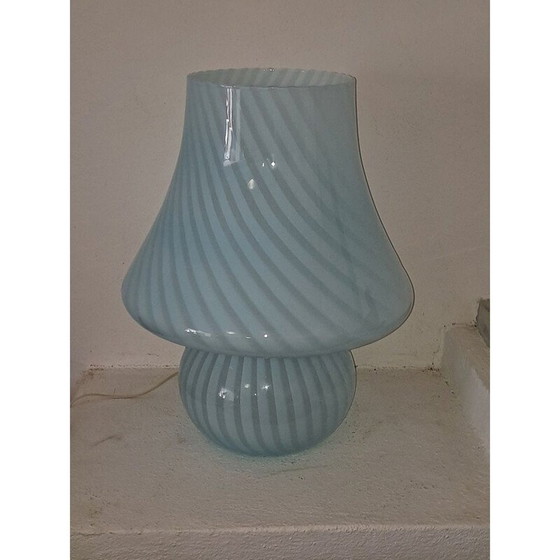 Image 1 of Vintage murano paddestoel swirl lamp, 1970