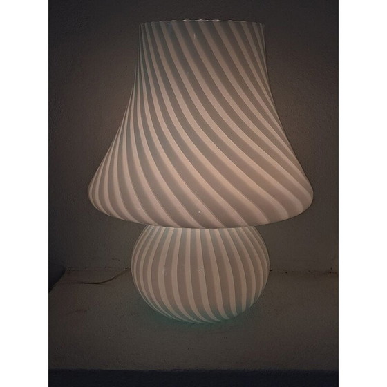 Image 1 of Vintage murano paddestoel swirl lamp, 1970