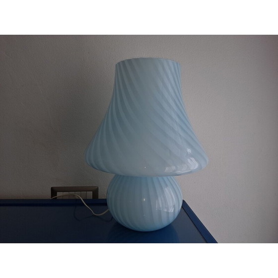 Image 1 of Vintage murano paddestoel swirl lamp, 1970