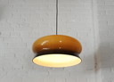 Vintage Bruine Plexiglazen 70'S Hanglamp