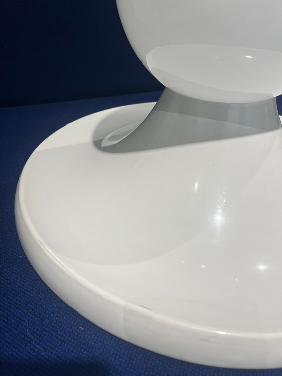 Image 1 of Witte "Light Ball" Plafond- of Wandlamp van Achille en Pier Giacomo Castiglioni, Gepubliceerd door Flos