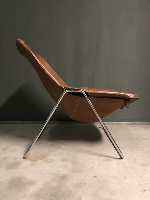 G1 Lounge Chair van Pierre Guariche voor Airborne, Frankrijk, jaren 60