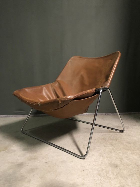 Image 1 of G1 Lounge Chair van Pierre Guariche voor Airborne, Frankrijk, jaren 60