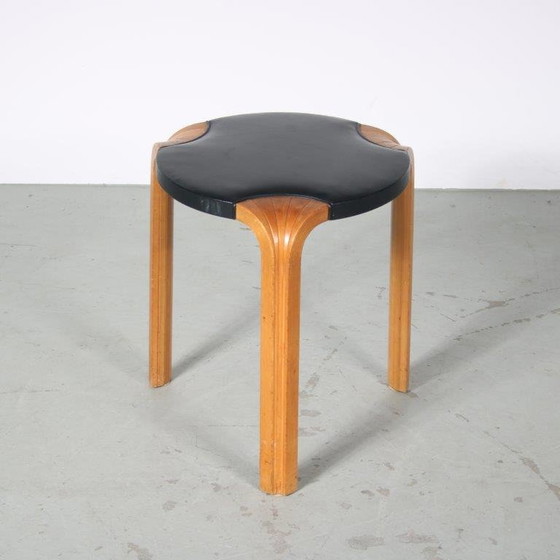 Image 1 of Alvar Aalto "X602" kruk voor Artek, Finland 1960