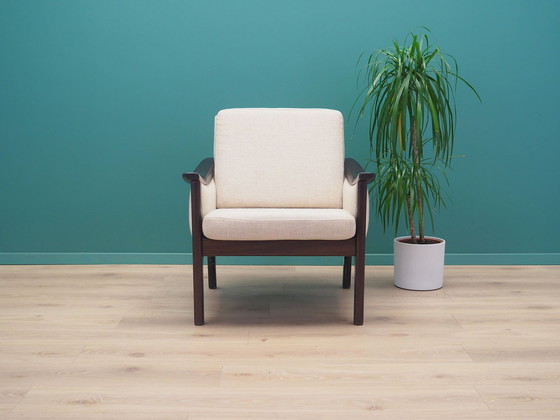 Image 1 of Beige fauteuil, Deens ontwerp, 1970S, Productie: Denemarken