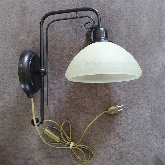 Image 1 of Vintage Frantzen Wandlamp