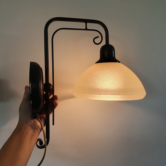 Image 1 of Vintage Frantzen Wandlamp