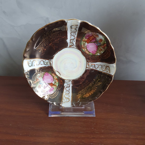 Image 1 of Mokkaset Jaren 70 Koperkleurig 9-Delig