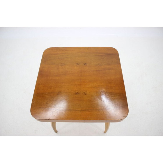 Image 1 of Vintage walnoten salontafel door Jindrich Halabala voor Up Zavody, Tsjecho-Slowakije 1960