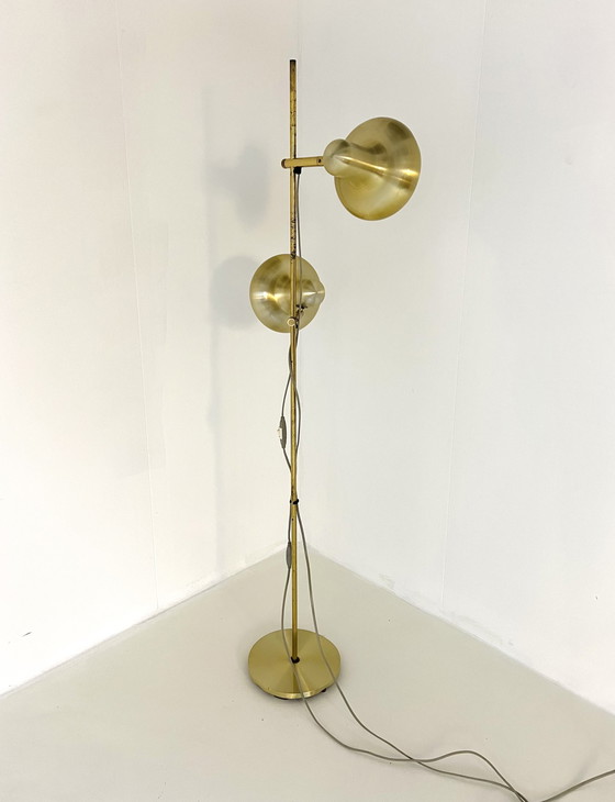 Image 1 of Messing Vloerlamp Ts Belysning ‘60