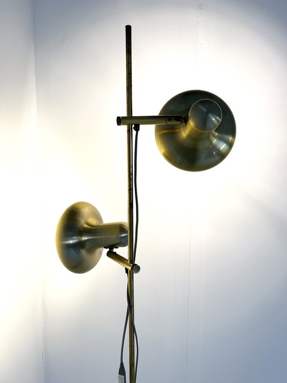 Image 1 of Messing Vloerlamp Ts Belysning ‘60