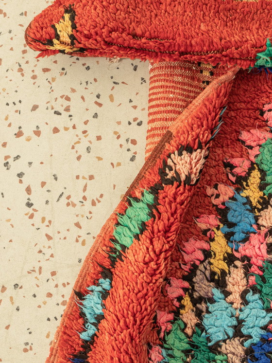 Image 1 of  Vintage Boujad, Berber-tapijt, 100 X 310 