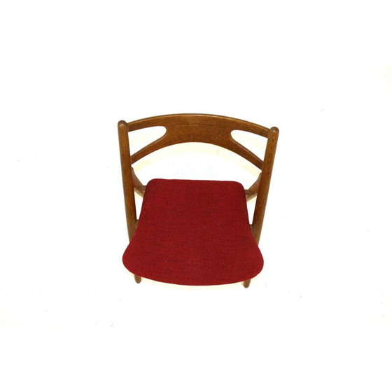 Image 1 of Set van 4 vintage eiken en teakhouten stoelen 1960