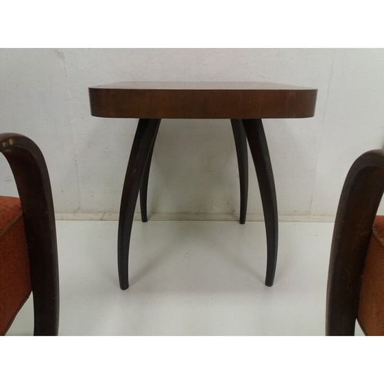 Image 1 of Vintage woonkamer set van Halabala voor Thonet, Tsjecho-Slowakije 1930