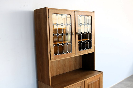 Image 1 of Brutalist Deense Vitrinekast 