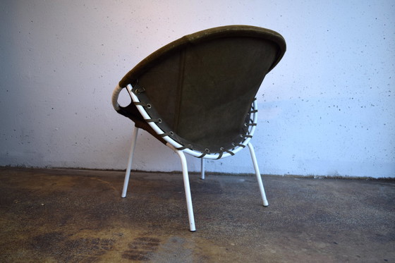 Image 1 of Vintage Ballon Stoel 1970 Door Lusch & Co.